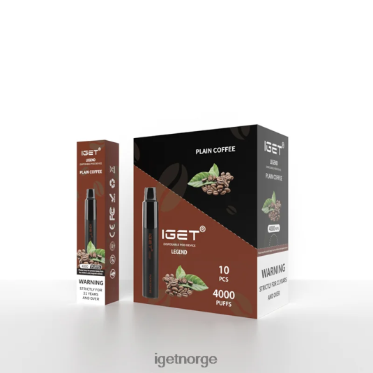 IGET Sale legend 4000 puff F0B4P8340 vanlig kaffe
