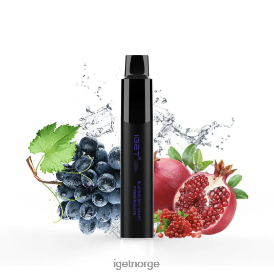 IGET Discount legend 4000 puff F0B4P8341 bjørnebærdrue granateple