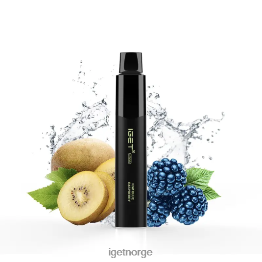 IGET Bar Store legend 4000 puff F0B4P8343 kiwi blå bringebær