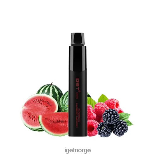 IGET Vape legend 4000 puff F0B4P8344 vannmelon bjørnebær bringebær