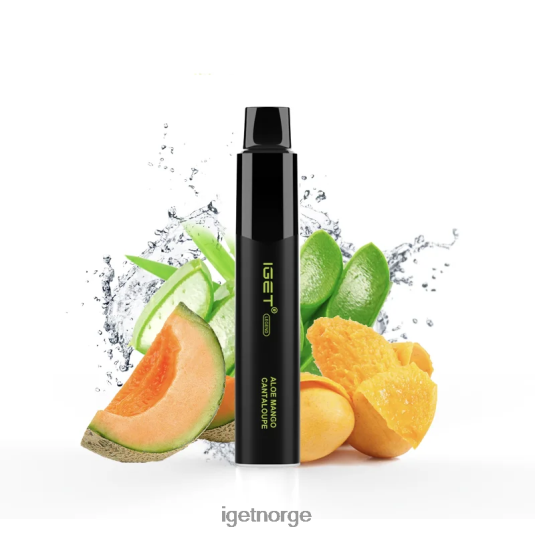 IGET Bar Vape Online legend 4000 puff F0B4P8346 aloe mango cantaloupe