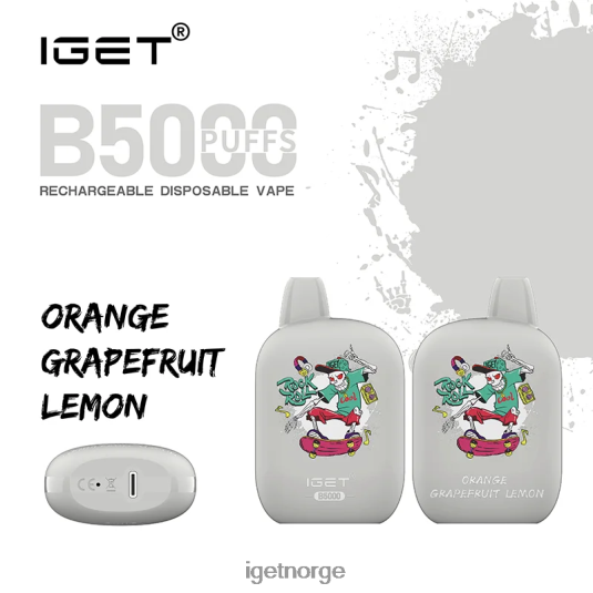 IGET Sale b5000 F0B4P8319 appelsin grapefrukt sitron