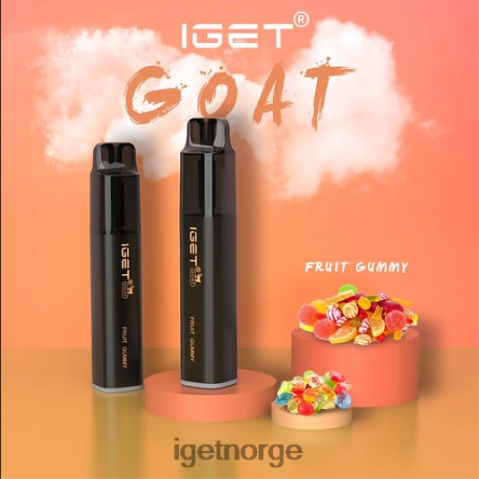 IGET Vape geit - 5000 drag F0B4P8509 frukt gummy