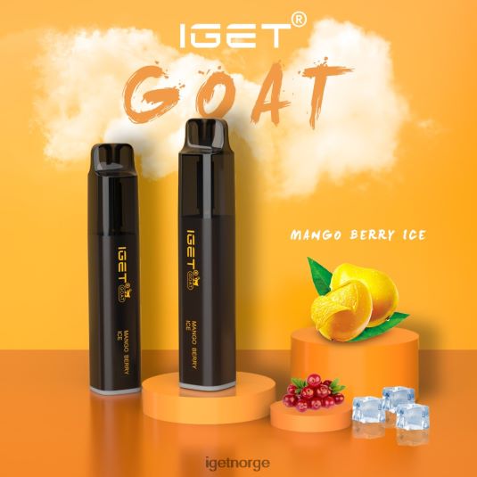 IGET Vape Sale geit - 5000 drag F0B4P8559 mangobæris