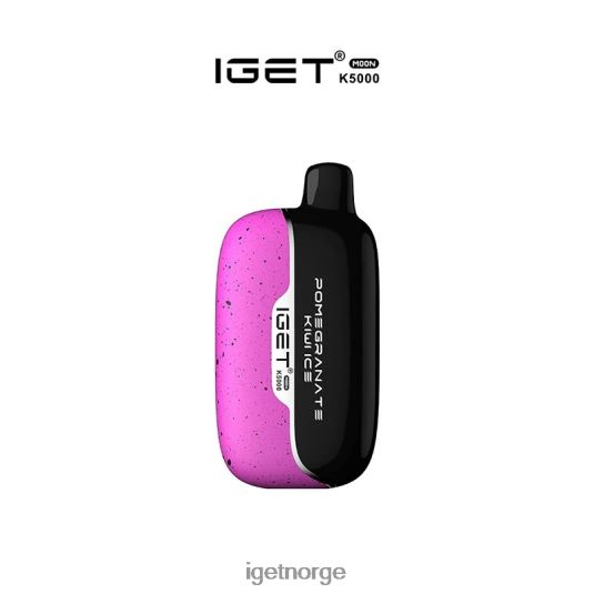 Discount IGET Vapes måne - 5000 drag F0B4P8569 jordbær kiwi is
