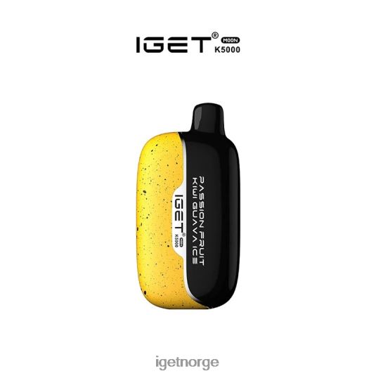 IGET Vape Online måne - 5000 drag F0B4P8641 pasjonsfrukt kiwi guava is