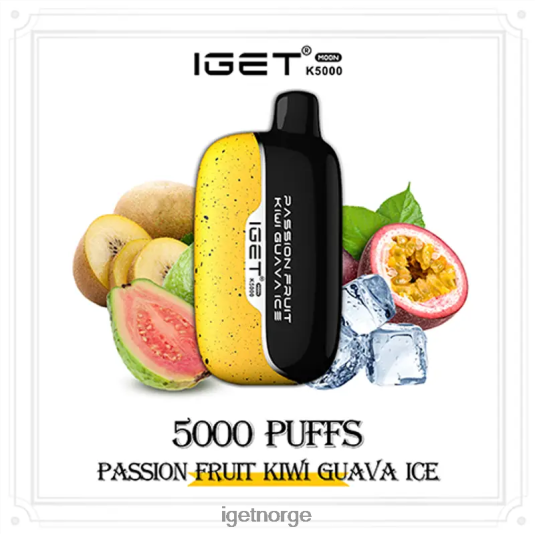 IGET Vape Sale moon 5000 drag F0B4P8212 pasjonsfrukt kiwi guava is