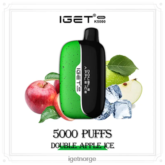 IGET Vape moon 5000 drag F0B4P8229 dobbel epleis