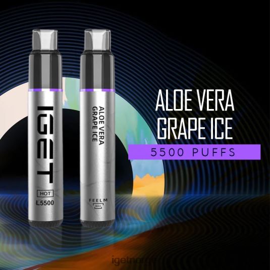 IGET Vape Online hot - 5500 drag F0B4P8584 aloe vera drueis