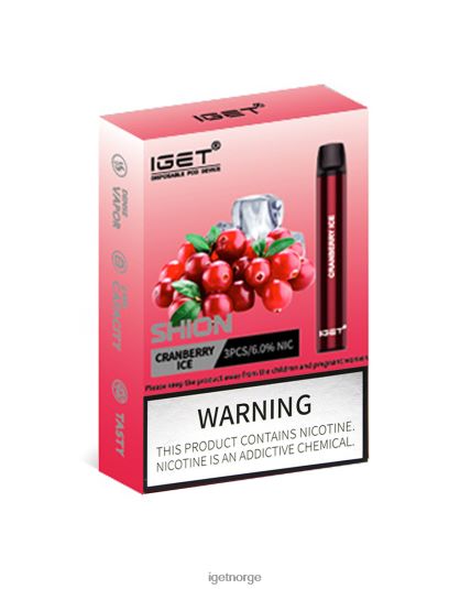 IGET Vape Online 3 x shion F0B4P812 tranebæris