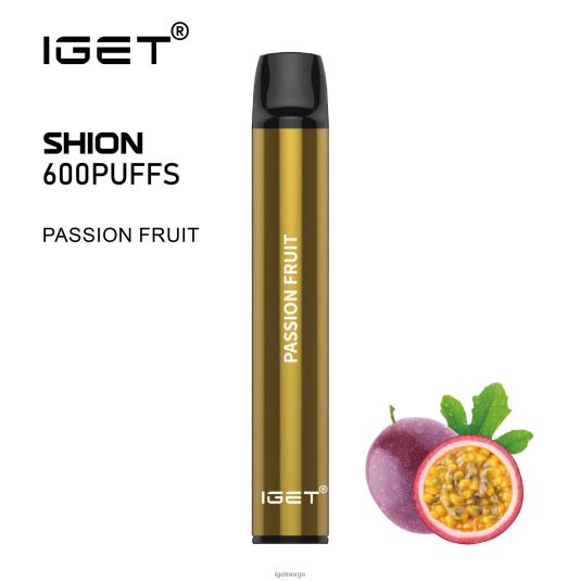 IGET Vape Online 3 x shion F0B4P822 pasjonsfrukt