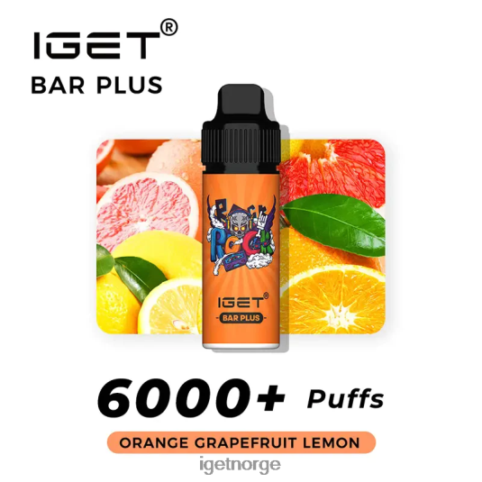 IGET Bar Store bar pluss - 6000 drag F0B4P8562 appelsin sitron