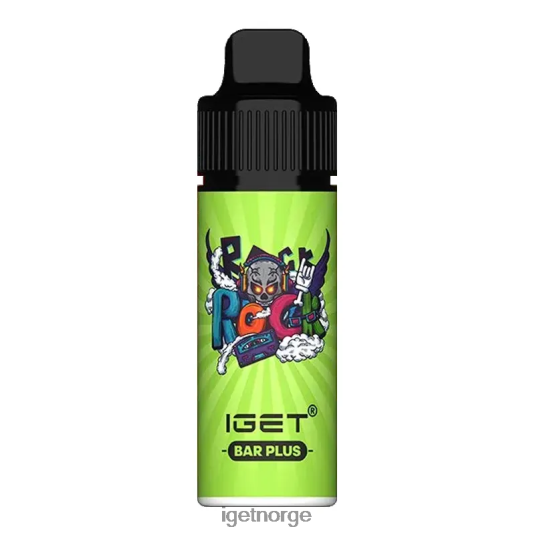 IGET Vape Online bar pluss - 6000 drag F0B4P8564 dobbelt eple