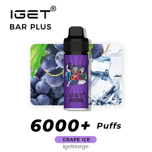 IGET Bar Vape Online bar pluss 6000 drag F0B4P8231 drue is