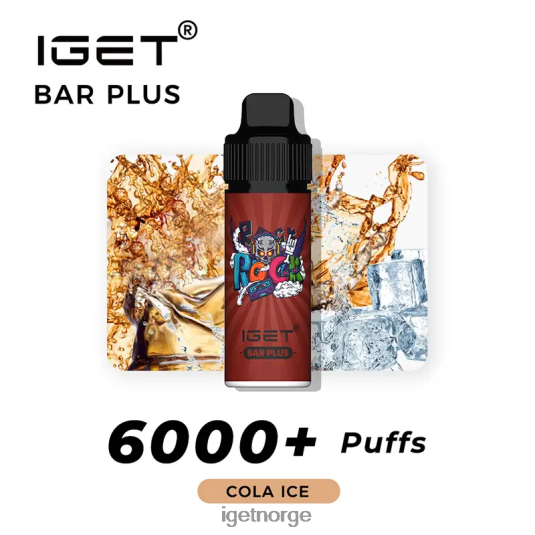 IGET Vape Sale bar pluss 6000 drag F0B4P8232 cola is