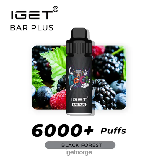IGET Bar Sale bar pluss 6000 drag F0B4P8233 svart skog