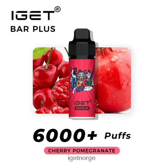 IGET Bar Sale bar pluss 6000 drag F0B4P8243 kirsebær granateple