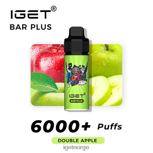 IGET Sale bar pluss 6000 drag F0B4P8245 dobbelt eple