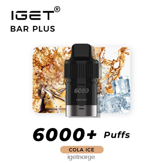 IGET Bar Sale bar pluss pod 6000 puff F0B4P8263 cola is
